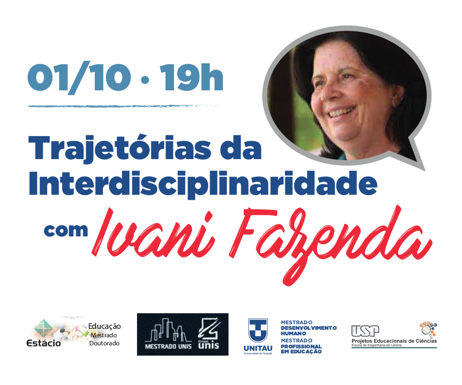 LIVE: Trajetórias Da Interdisciplinaridade Com Ivani Fazenda - 01/10 ...